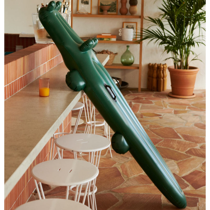 Luftmatratze für Kinder "Harlow Crocodile Garden Green"