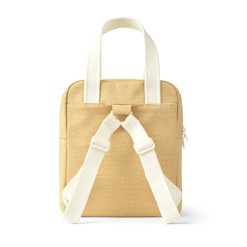 Rucksack "Elsa Y/D stripe Yellow Mellow / Creme de la creme"