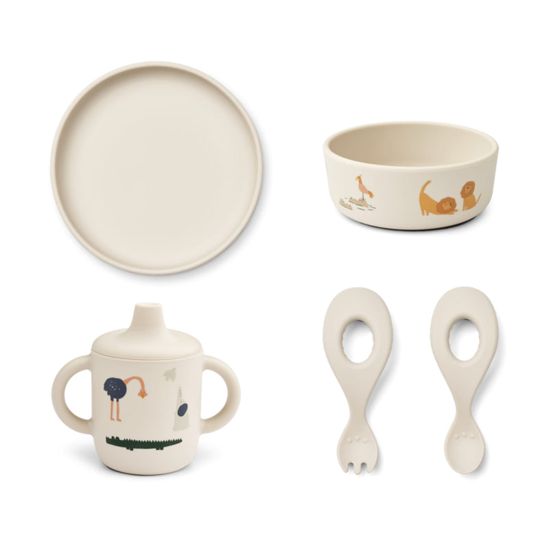 Kinder-Geschirrset “Ryle All Together / Sandy” 5er Pack