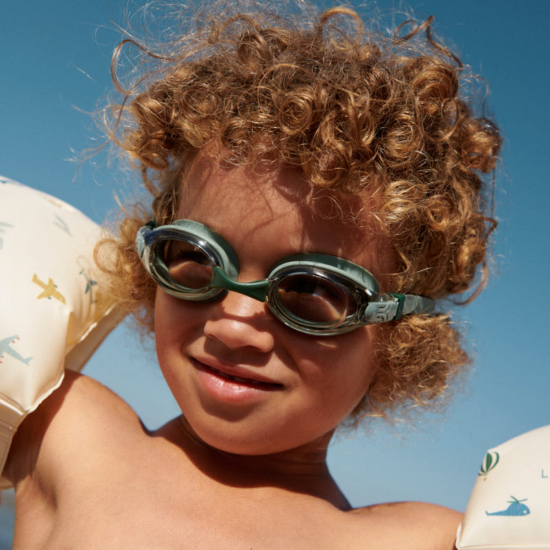 Schwimmbrille "Titas Peppermint / Garden green"