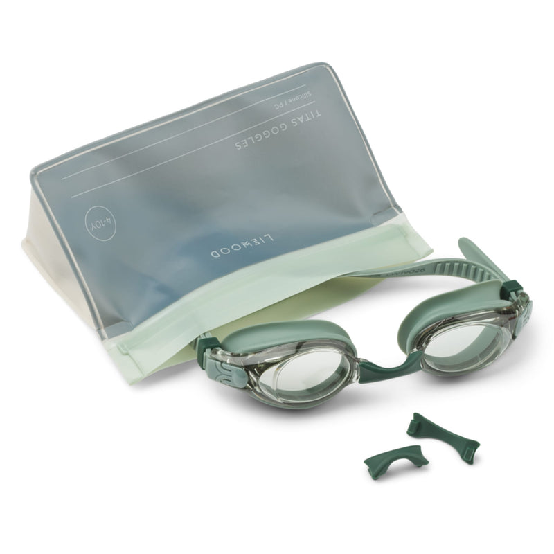 Schwimmbrille "Titas Peppermint / Garden green"