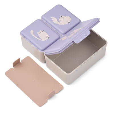 Lunchbox "Driss Cat / Warm lilac"
