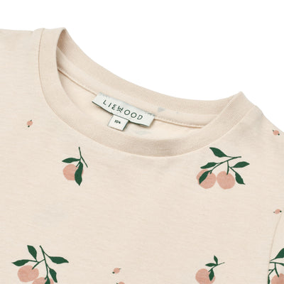 Kinder-T-Shirt "Apia Peach / Sea Shell"