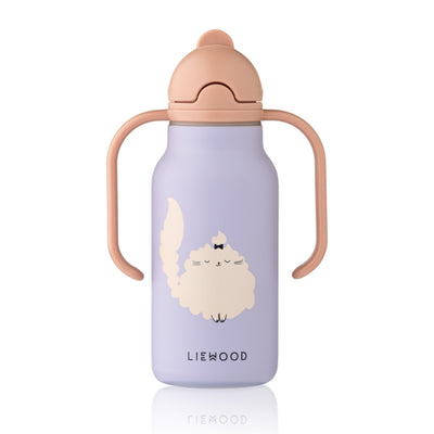Kindertrinkflasche "Kimmie Cat / Warm lilac" 250ml