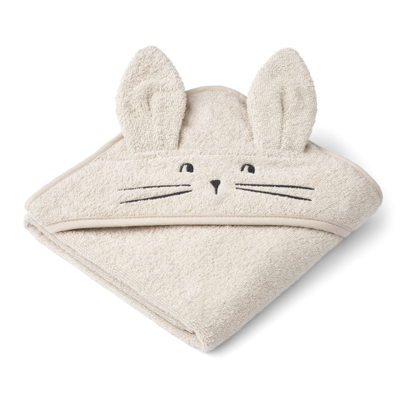 Baby-Kapuzenbadetuch “Albert Rabbit Sandy”