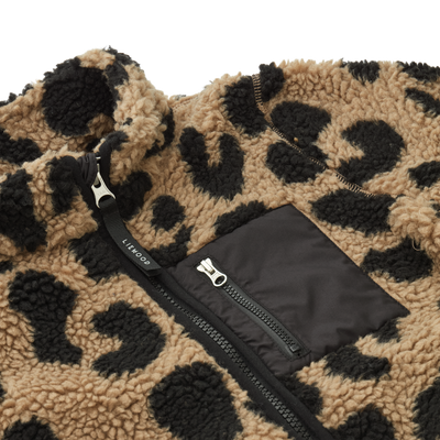 Plüschjacke für Kinder “Nolan Mega Leo / Oat Mix“