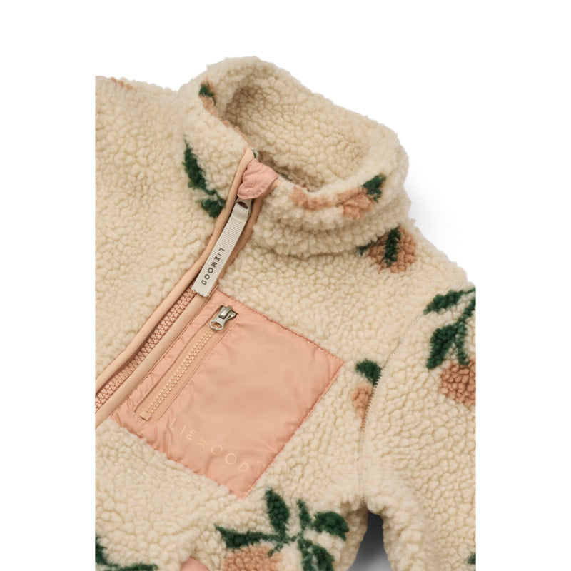 Plüschjacke “Nolan Peach / Sea shell"