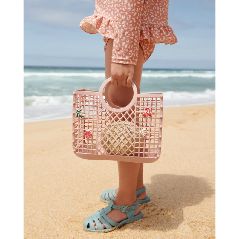 Strandtasche mit Anhängern "Samantha Rose"