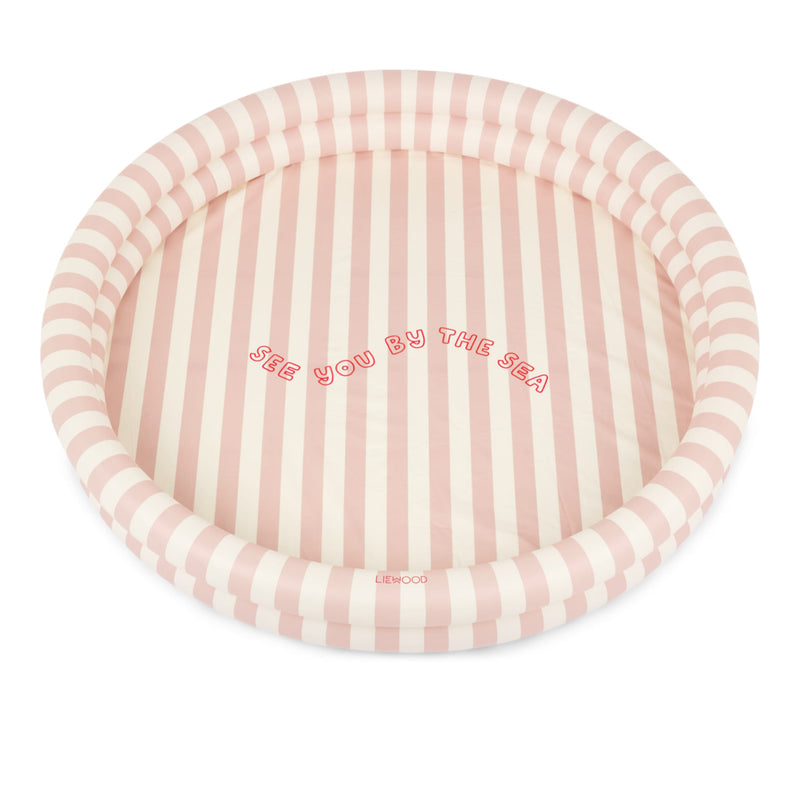 Planschbecken "Jean See you by the sea / stripe sorbet rose"