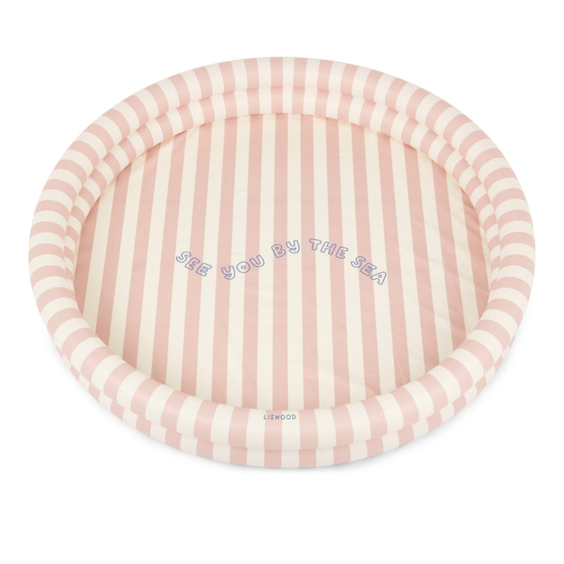 Planschbecken "Jean See you by the sea / stripe sorbet rose"