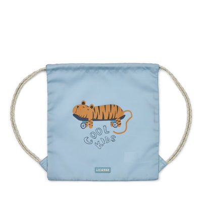 Turntasche für Kinder "Danella Tiger / Beach blue"