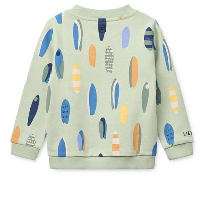 Sweatshirt “Thora Boards / Light peppermint"