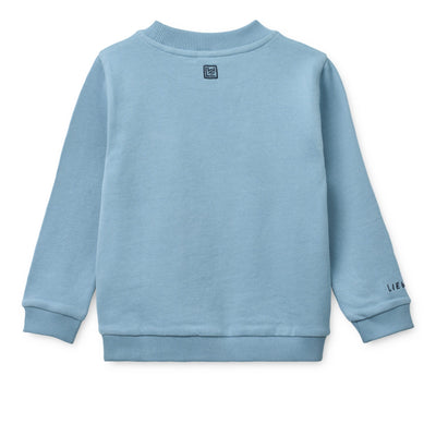 Sweatshirt “Thora Tiger / Beach blue"