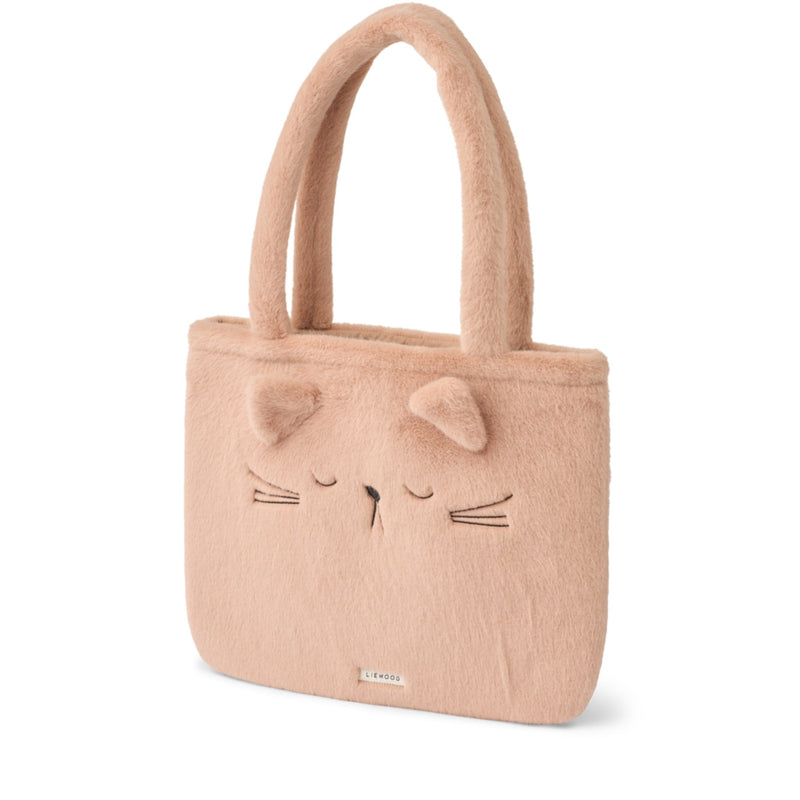 Plüsch-Katzen-Tasche "Lexi Cat Pale tuscany"