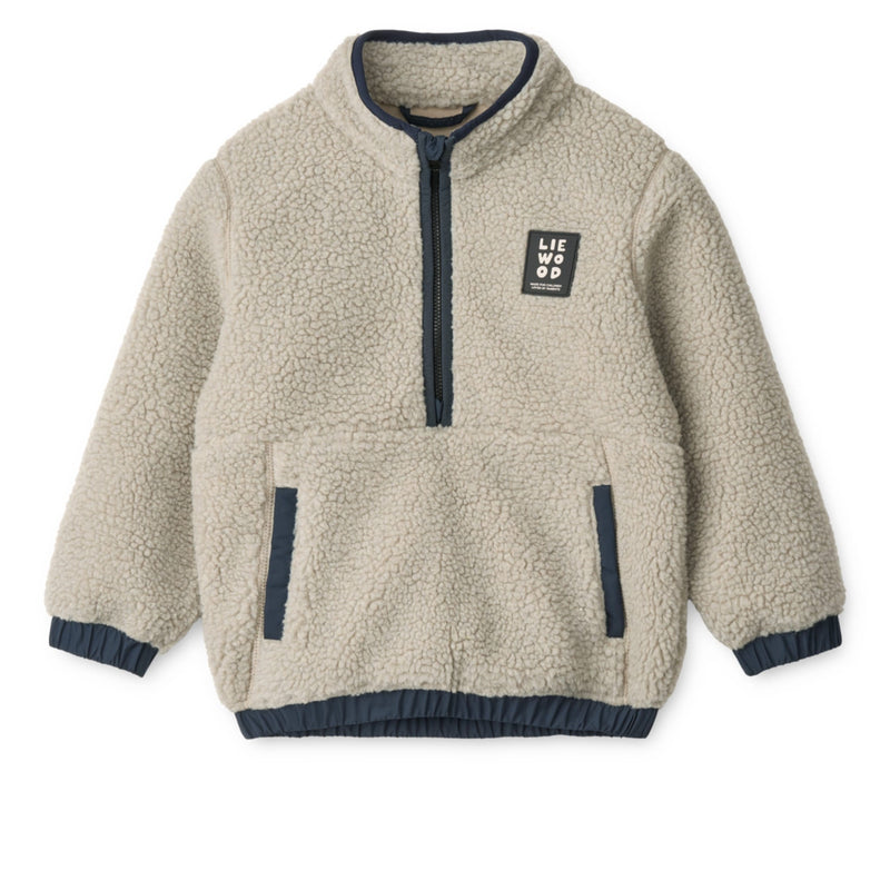 Fleecepullover "Balou Pile Mist"