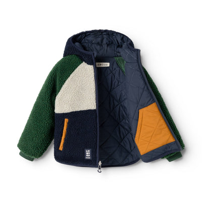 Wendbare Kinder-Jacke “Jackson Garden green multi mix"