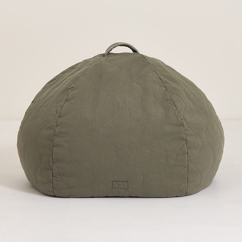 Runder Sitzsack "Landscape Vetiver"