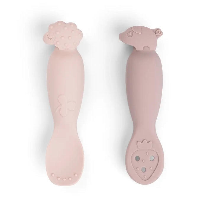 Babylöffel-set “Tiny farm - powder“