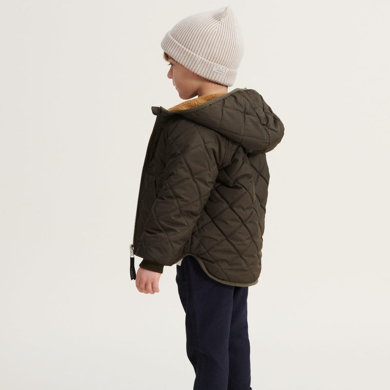 Wendbare Kinder-Jacke “Jackson Army Brown Mix”