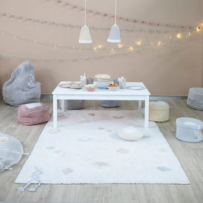 Waschbarer Baumwollteppich “Kim” 140 x 200 cm
