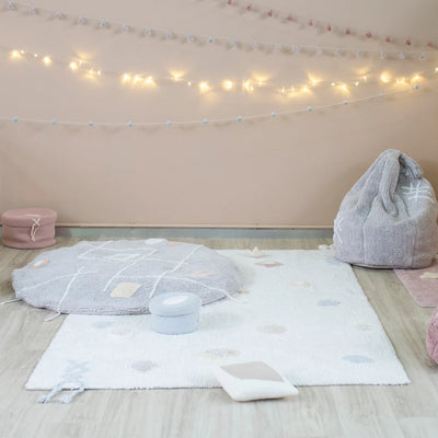 Waschbarer Baumwollteppich “Kim” 140 x 200 cm