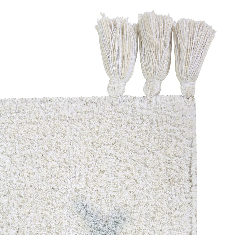 Waschbarer Baumwollteppich “Kim” 140 x 200 cm