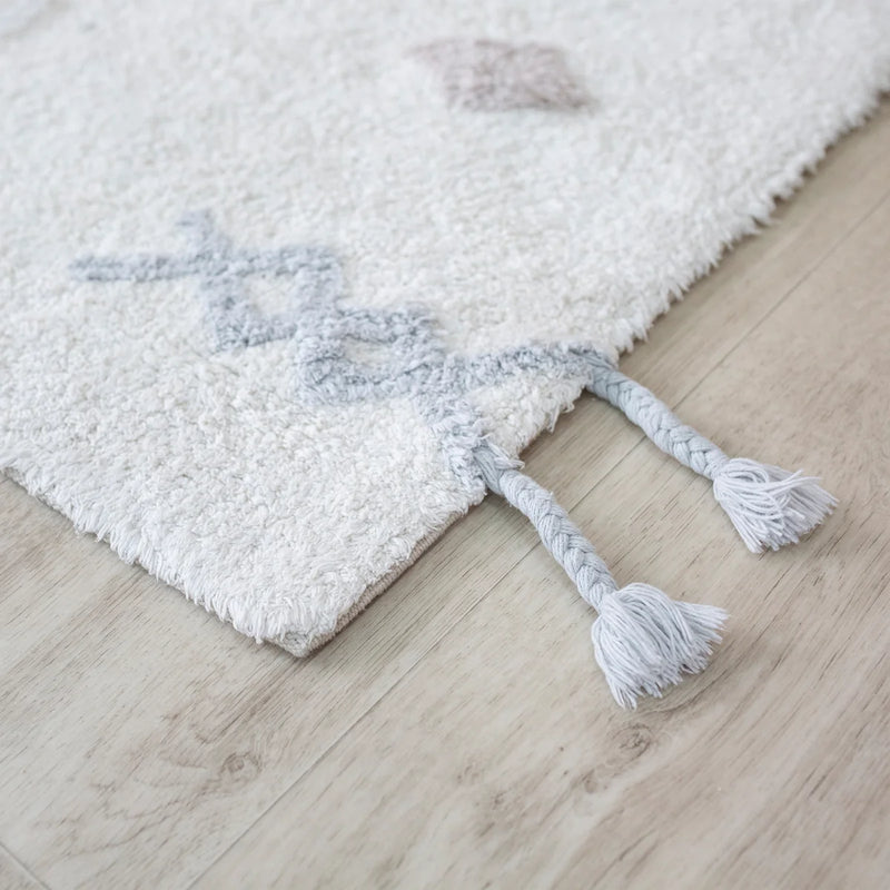 Waschbarer Baumwollteppich “Kim” 140 x 200 cm