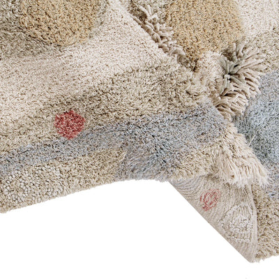 Waschbarer Baumwollteppich “Path of Nature” 120 x 160 cm