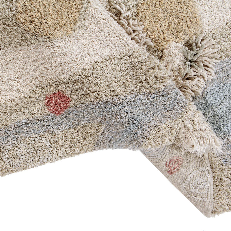 Waschbarer Baumwollteppich “Path of Nature” 120 x 160 cm