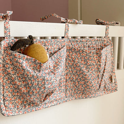 Kinderwagen-Anhänger “Lemon Mustard / Army” mit Glöckchen