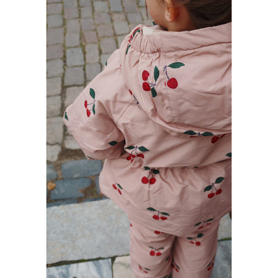 Kinderjacke mit Rüschen-Details "Mismou Ma Grande Cerise"