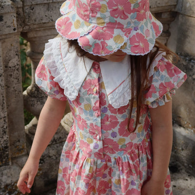 Kleid für Mädchen "Coeur Fleur Anglaise"