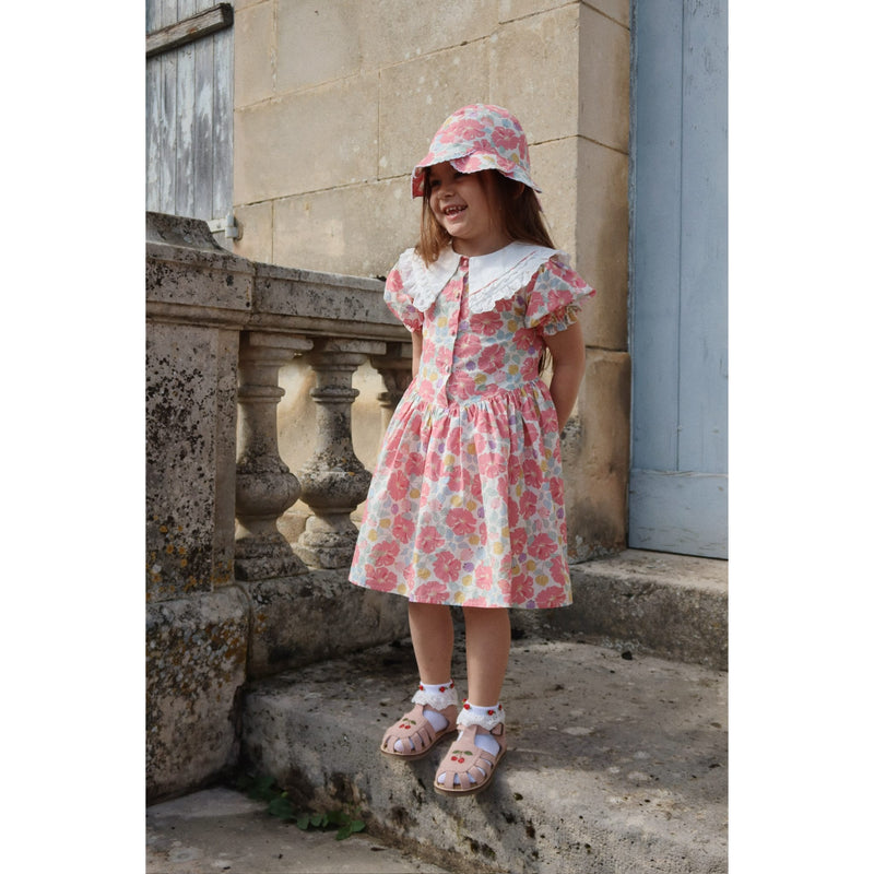Kleid für Mädchen "Coeur Fleur Anglaise"