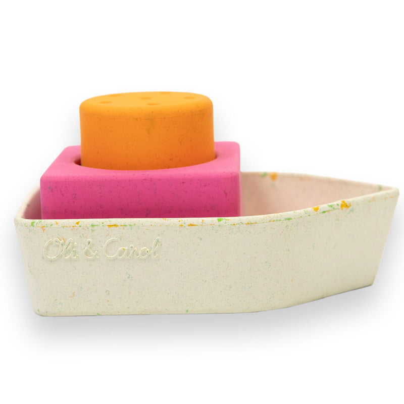 Badespielzeug aus Kautschuk "Boat Orange"