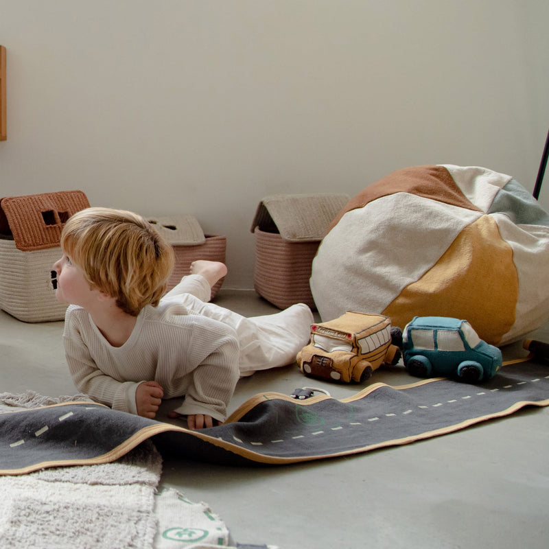 Sitzpuff für Kinder “Eco-City”