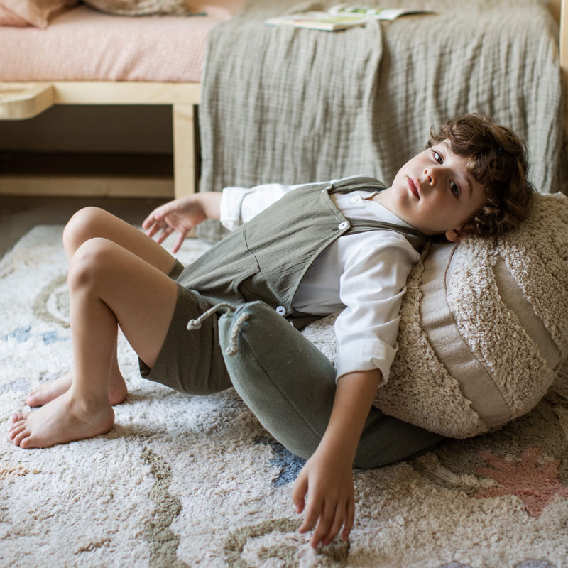 Sitzkissen für Kinder “Mr. Snail”