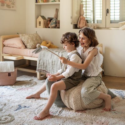 Sitzkissen für Kinder “Mr. Snail”