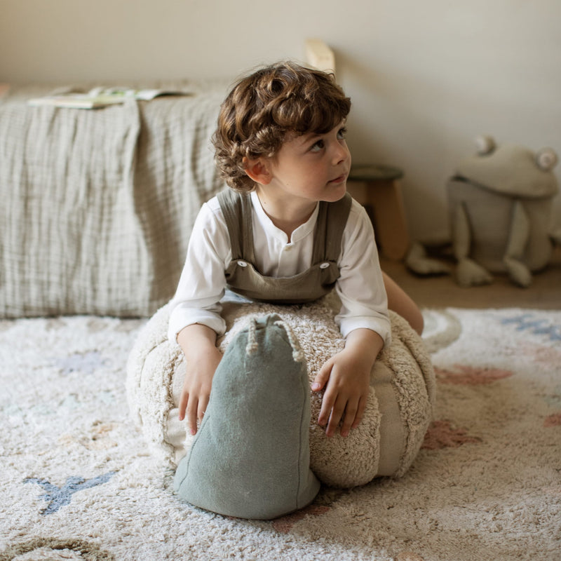 Sitzkissen für Kinder “Mr. Snail”