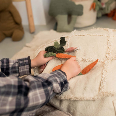 Sitzpuff für Kinder "Tic-Tac-Toe"