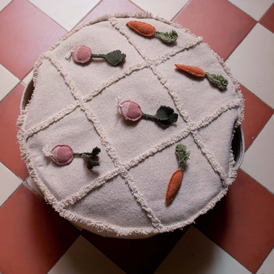 Sitzpuff für Kinder "Tic-Tac-Toe"