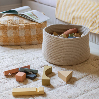 Sitzkissen für Kinder “Vichy Honey”