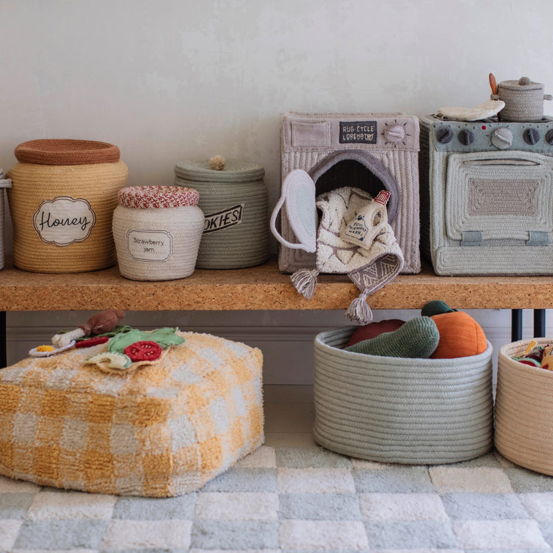 Sitzkissen für Kinder “Vichy Honey”