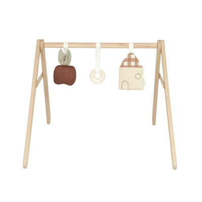 Spieltrapez mit Spielzeugen "Playground Sweet Home"