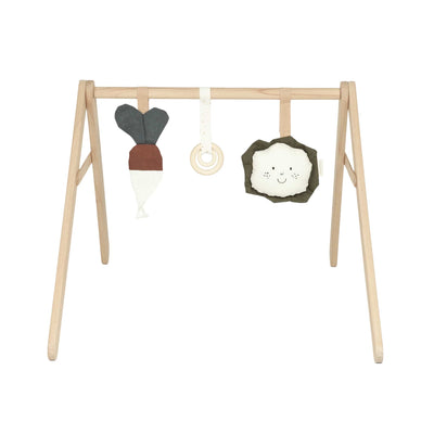 Spieltrapez mit Spielzeugen "Playground Veggies"