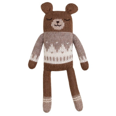 Kuscheltier “Teddy Oat Jacquard Sweater”