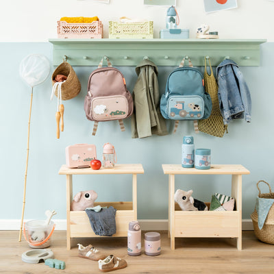 Kinderrucksack “Tiny Farm Blue"