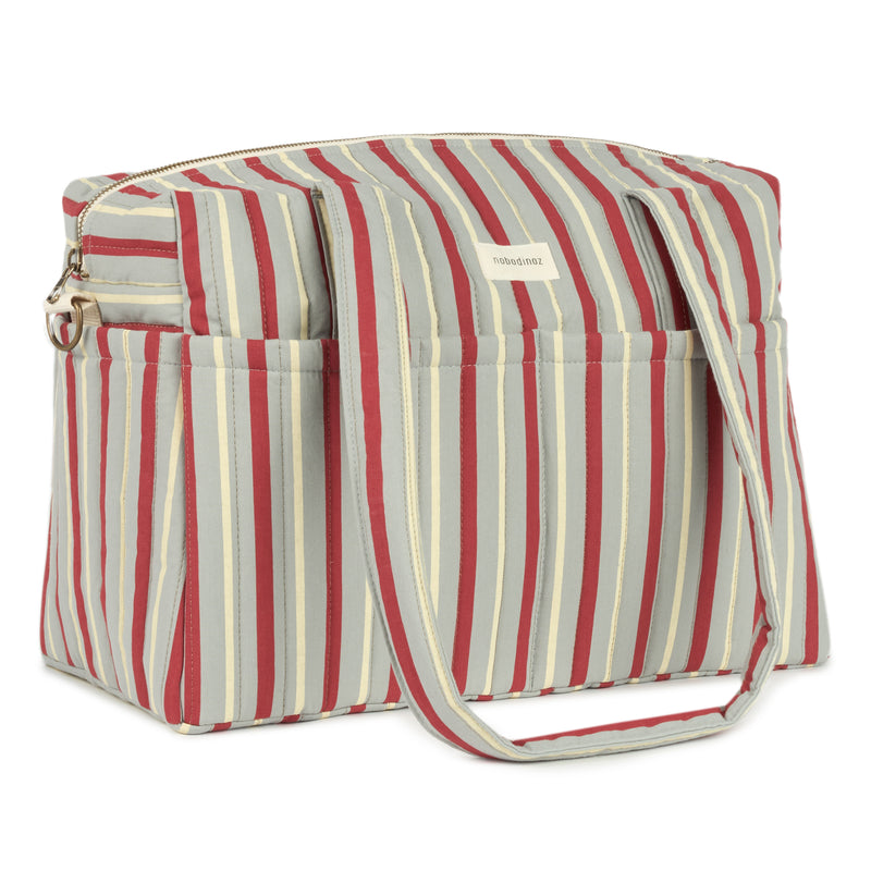 Wickeltasche "Stories Limited edition / Blue Red Stripes"