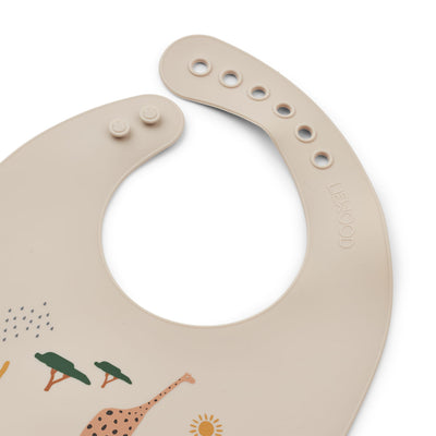Lätzchen “Tilda Safari Sandy Mix” 2er Pack