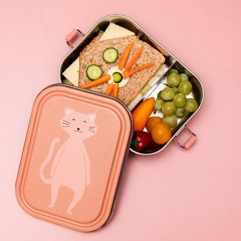 Brotdose "Mrs. Cat" groß