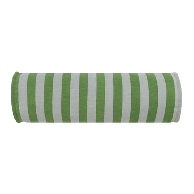 Rollkissen “Vibes Green Blue Stripes"